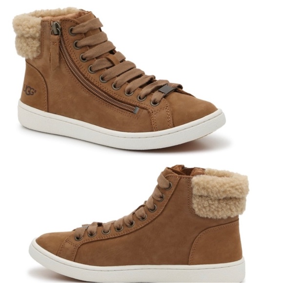 UGG - Zip up High Top Sneakers - Picture 2 of 9